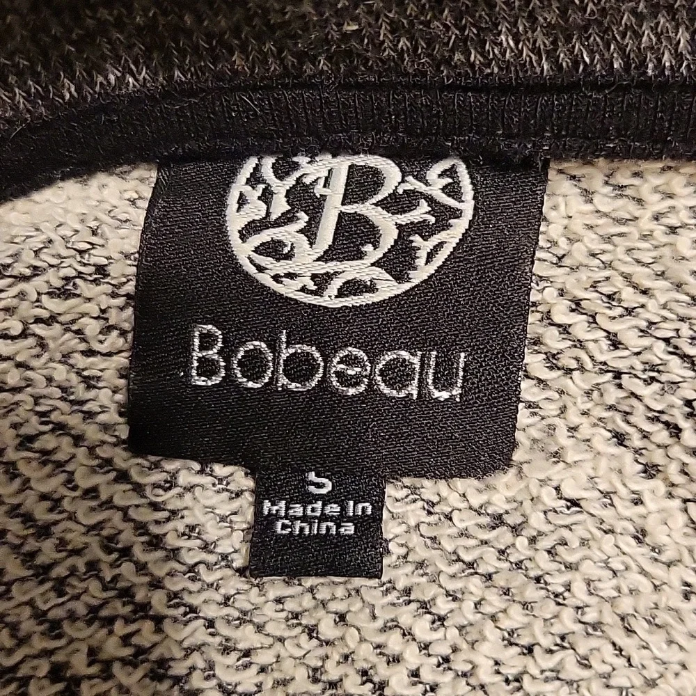 Bobeau lightweight gray moto jacket - Picture 5 of 7